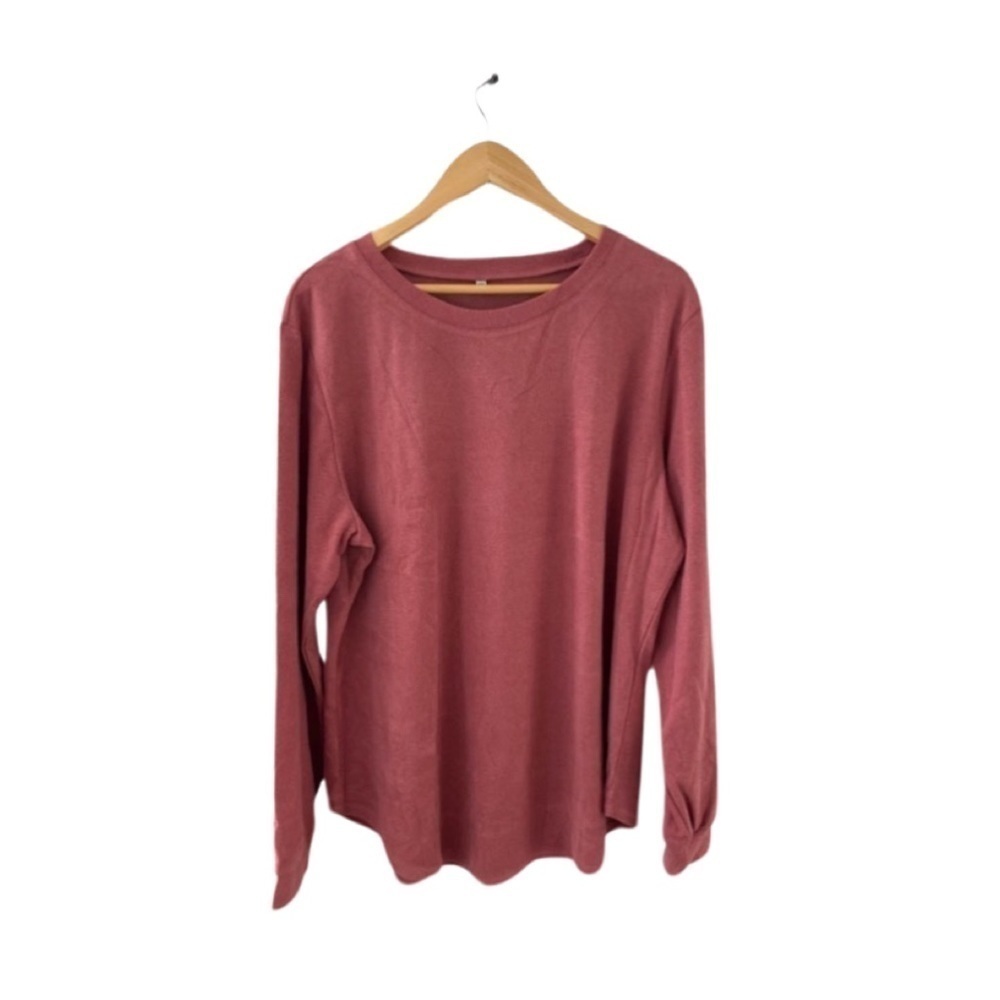 Women's Crewneck Long Sleeve Tunic Sweatshirt New In Bag Size XXL - Picture 2 of 7